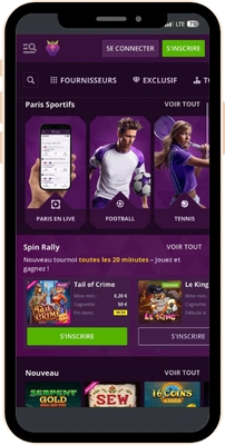Mobile Casino Malina bonus