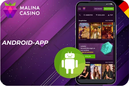 Android App Casinomalina
