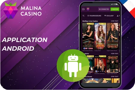app android Malina Casino Site