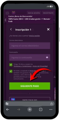 finalizar Malina Casino