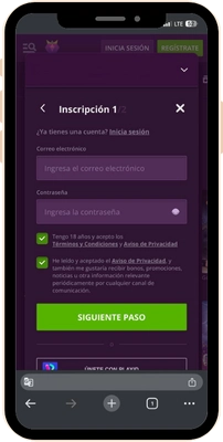 Casino Malina Inscripcion