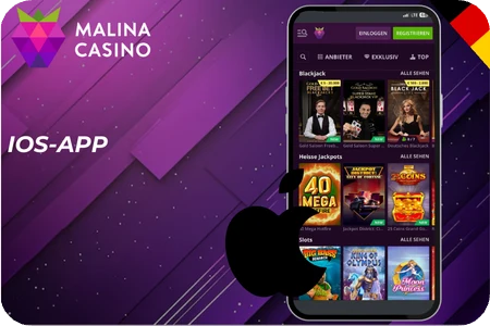iOS-App Malina casino bonus