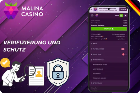 Kontoverifizierung Dokumente KYC Malina