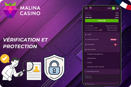 Vérification compte documents KYC Malina