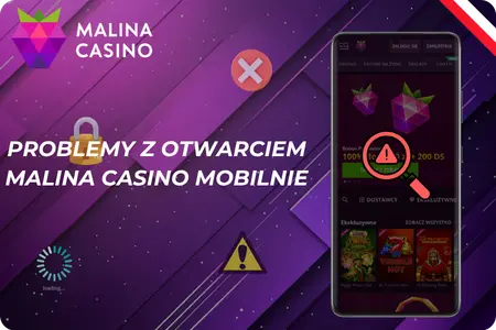 Typowe błędy w aplikacja Malina Casino